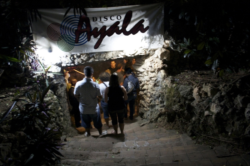 Ayala Cave: underground nightclub