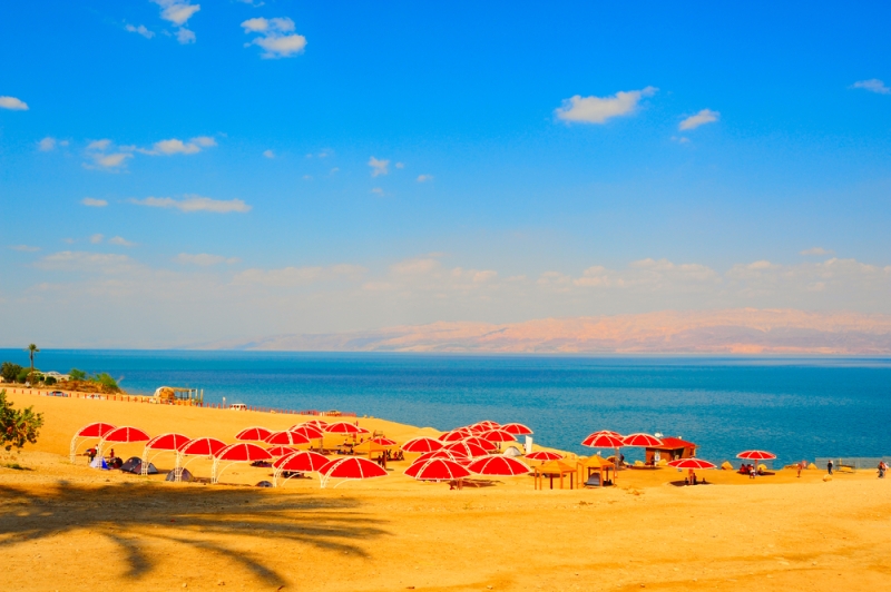 Resurrect while resting: The Dead Sea gives health