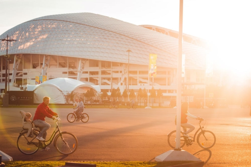 Free Sochi and the surrounding area: Olympic Park, street musicians and wild beaches