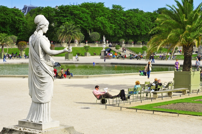 Luxembourg Gardens - a corner of Florence in the center of Paris