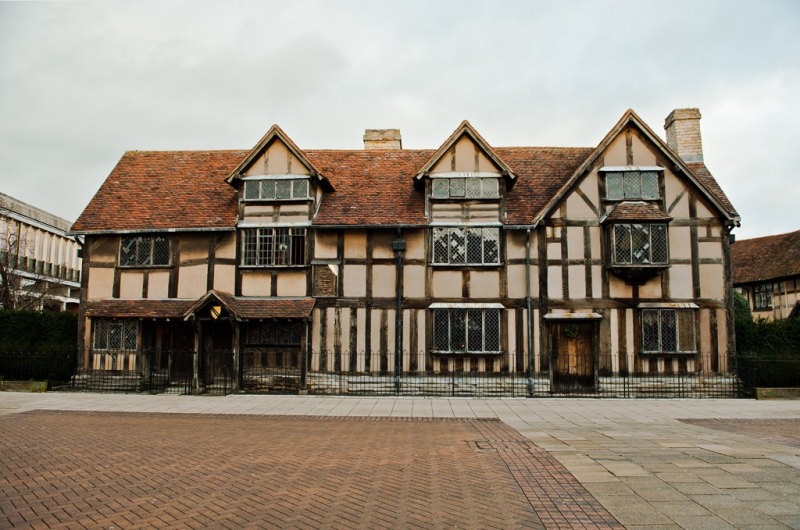 Shakespeare&#39;s places: where the poet and the heroes of his plays lived