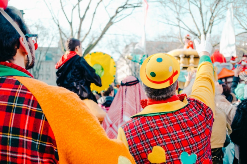 The beginning of the carnival season in Germany