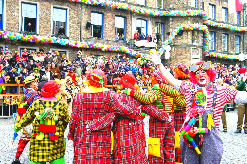 The beginning of the carnival season in Germany