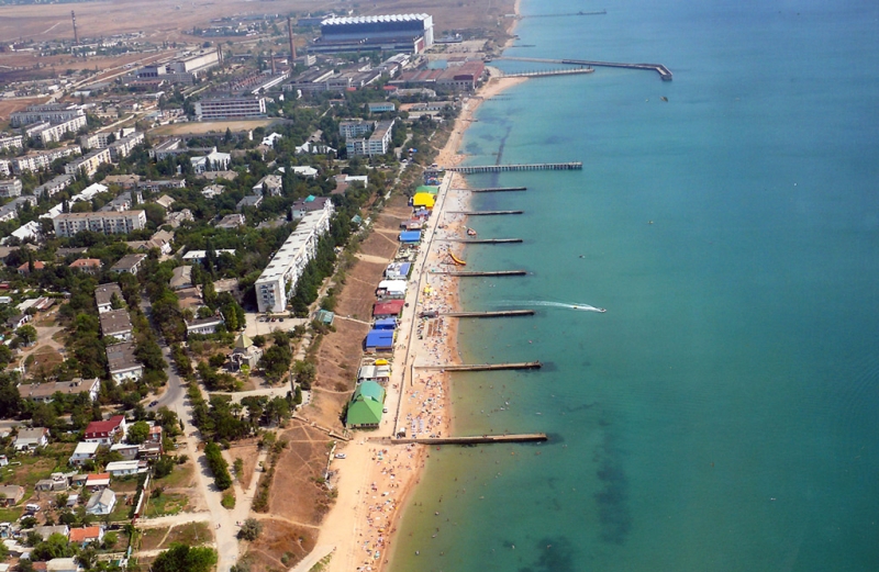 The main resorts of Crimea