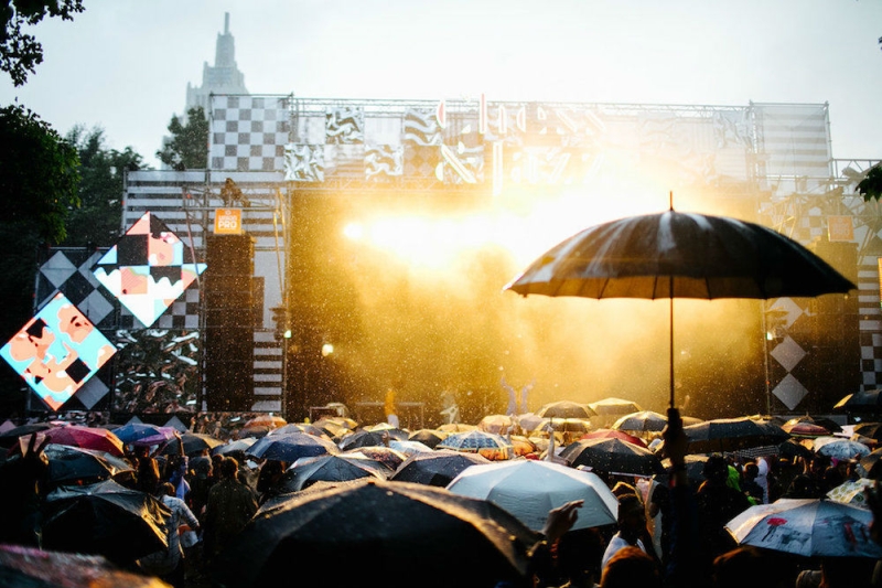 The main summer music festivals in Moscow