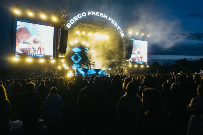 The main summer music festivals in Moscow