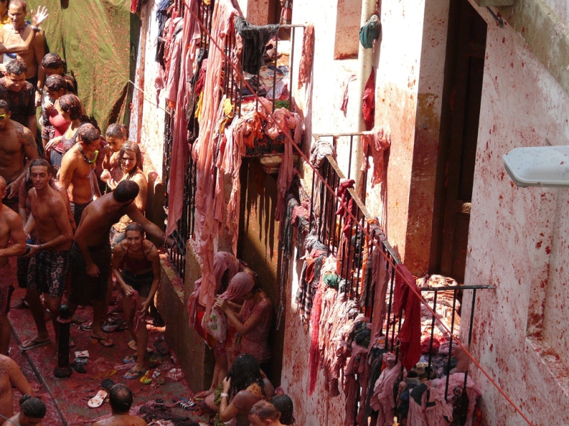 Tomatina - a fight after which no one gets hurt