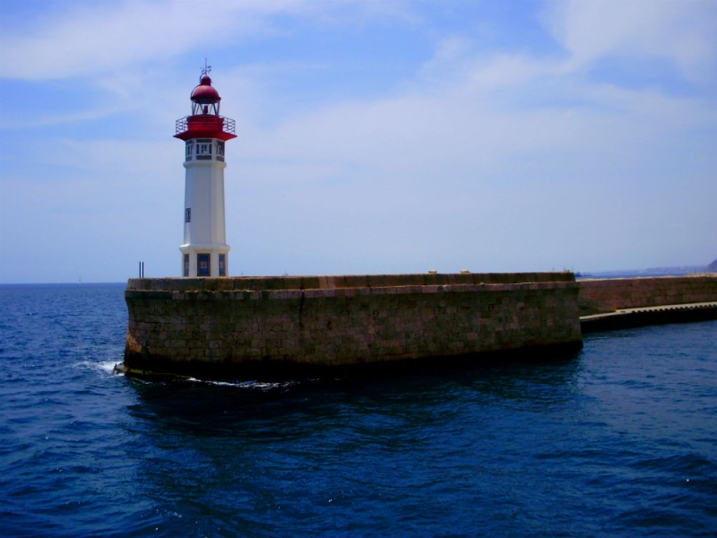 Travel route by car from Malaga: 11 lighthouses per day