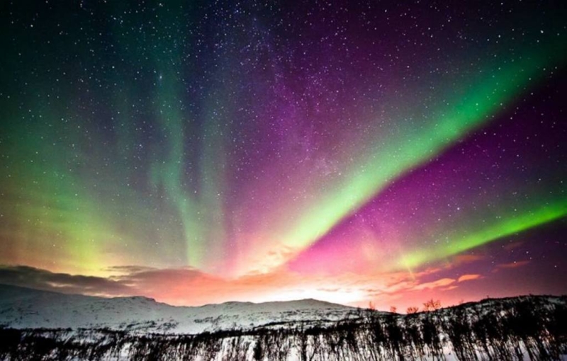 Where to admire the Northern Lights in Norway, Russia, Sweden and Finland