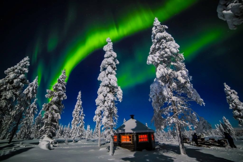 Where to admire the Northern Lights in Norway, Russia, Sweden and Finland