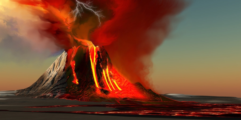 10 most beautiful views from volcanoes