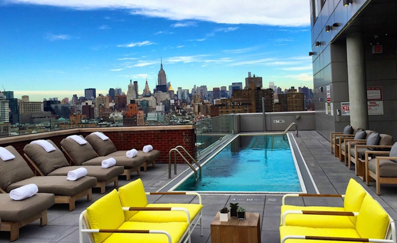 Hotel pools with the most stunning views