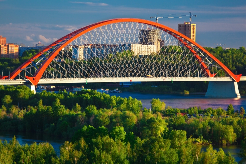 Novosibirsk is the third largest city in Russia