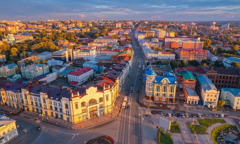 Tomsk is a city that does not age