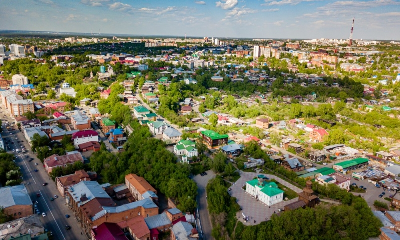 Tomsk is a city that does not age