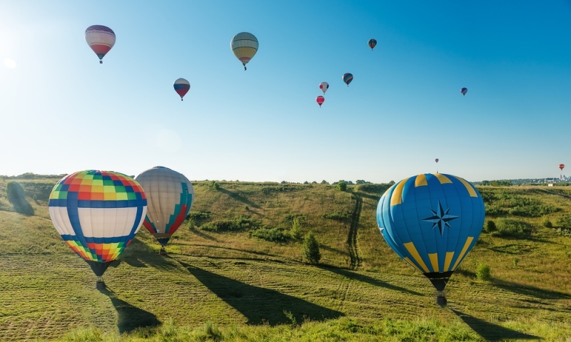 Up! Where to fly in a hot air balloon