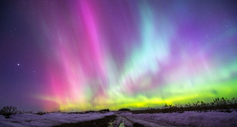 Arkhangelsk, Murmansk, Naryan-Mar and other places in Russia where you can see the northern lights