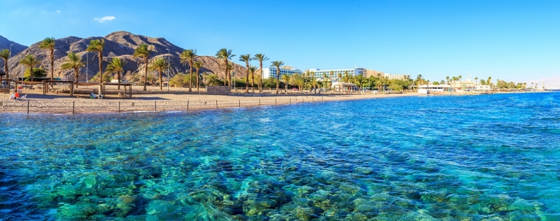 Autumn on the beaches of Israel