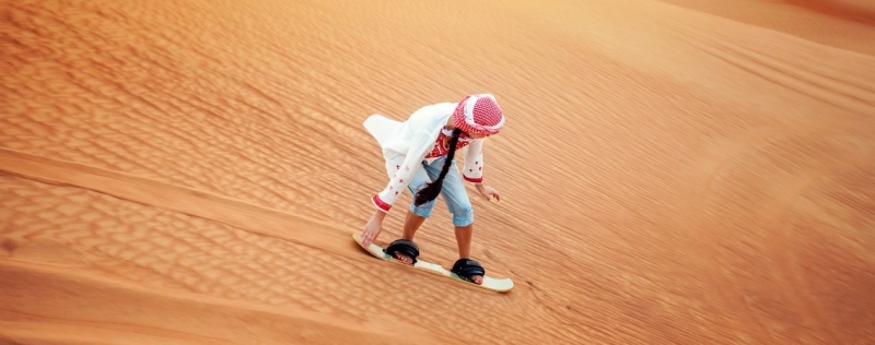 Dunes instead of snow slopes: where to go sandboarding