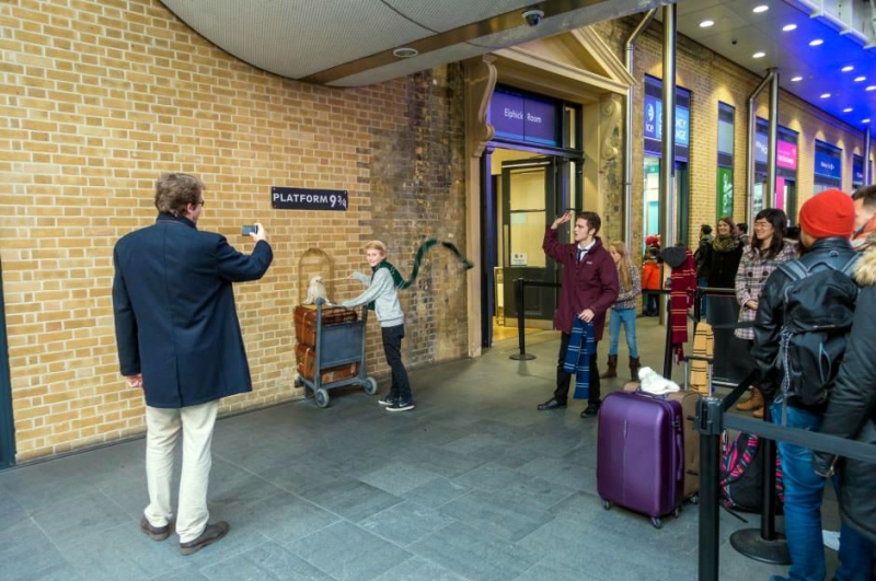 Traveling in the footsteps of Harry Potter