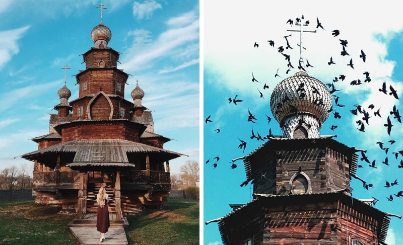 Weekend in Suzdal: ancient Russian architecture, monuments of wooden architecture and monasteries