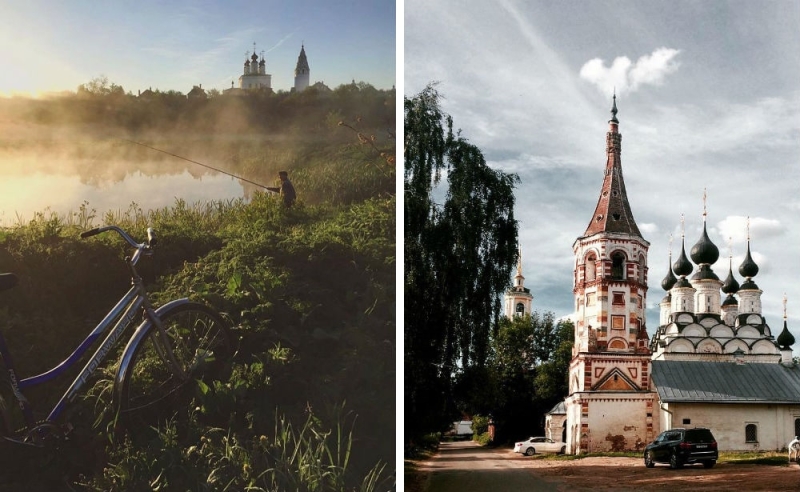 Weekend in Suzdal: ancient Russian architecture, monuments of wooden architecture and monasteries